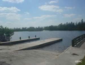saltwater boat ramp in southern indian river county